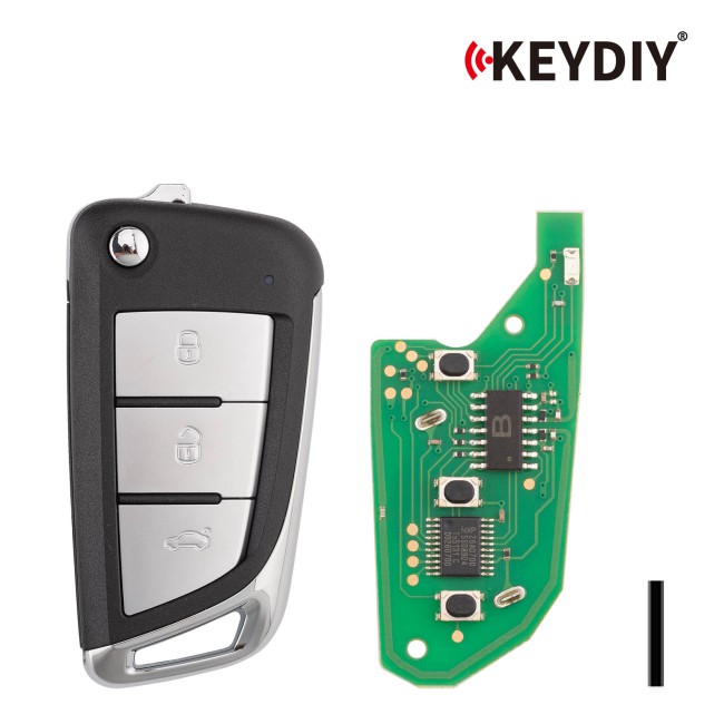 [5Pcs/Lot] KEYDIY KD NB59-3 Universal Flip Remote Key 3 Buttons