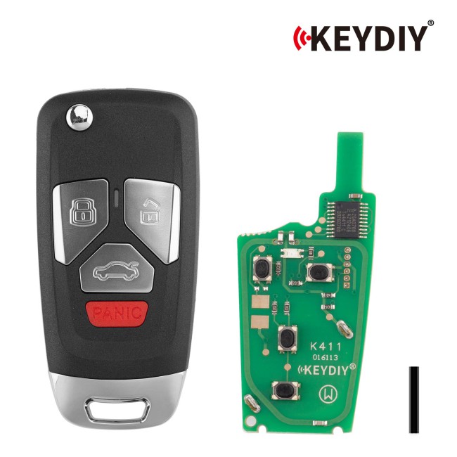 [5Pcs/Lot] KEYDIY KD NB27-4 Universal Remote Key 4 Buttons