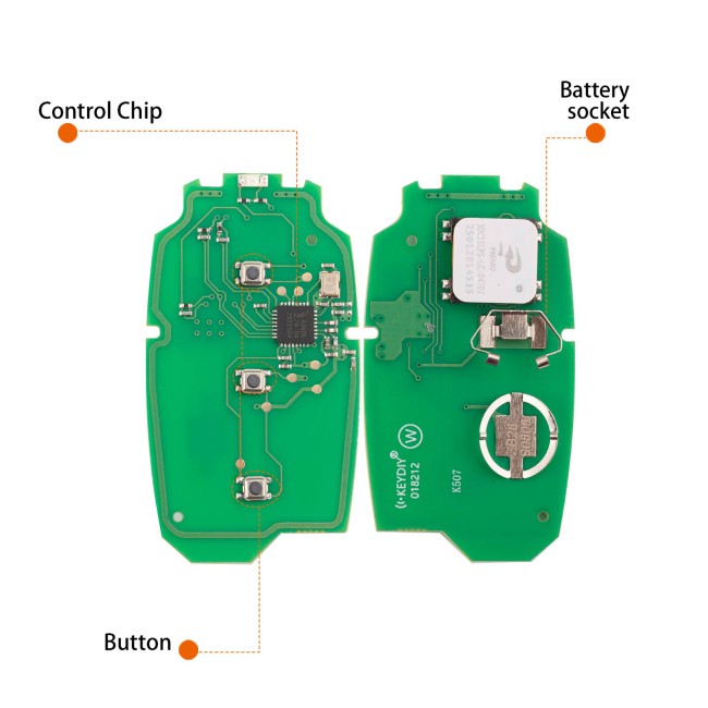 [5Pcs/Lot] KEYDIY KD ZB28-3 Universal Smart Remote Key for Hyundai Type