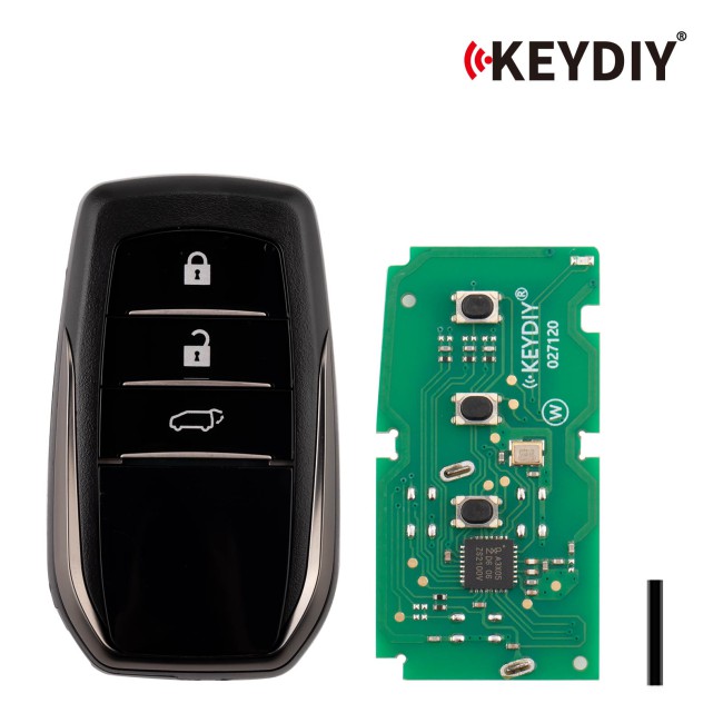 [5Pcs/Lot] KEYDIY KD ZB35-3 Universal Smart Remote Key 3 Buttons for Toyota Type