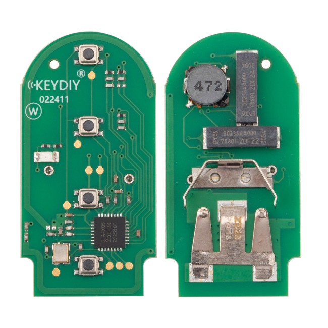 [5Pcs/lot] KEYDIY KD ZB23 Universal Smart Remote PCB 3+1 Buttons (Only PCB) for BMW Type