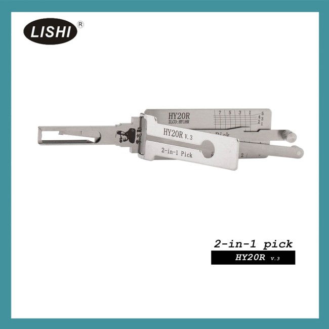 LISHI HY20R 2-in-1 Auto Pick and Decoder For Hyundai and Kia