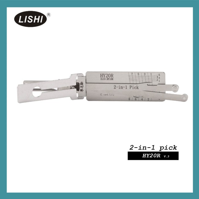 LISHI HY20R 2-in-1 Auto Pick and Decoder For Hyundai and Kia