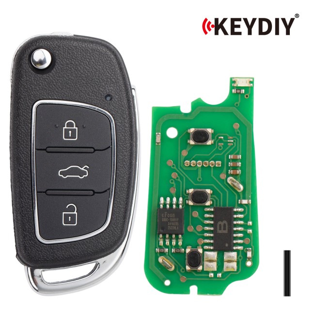 [5Pcs/Lot] KEYDIY KD B16-3 Universal Flip Remote 3 Buttons Key for Hyundai KIA Type
