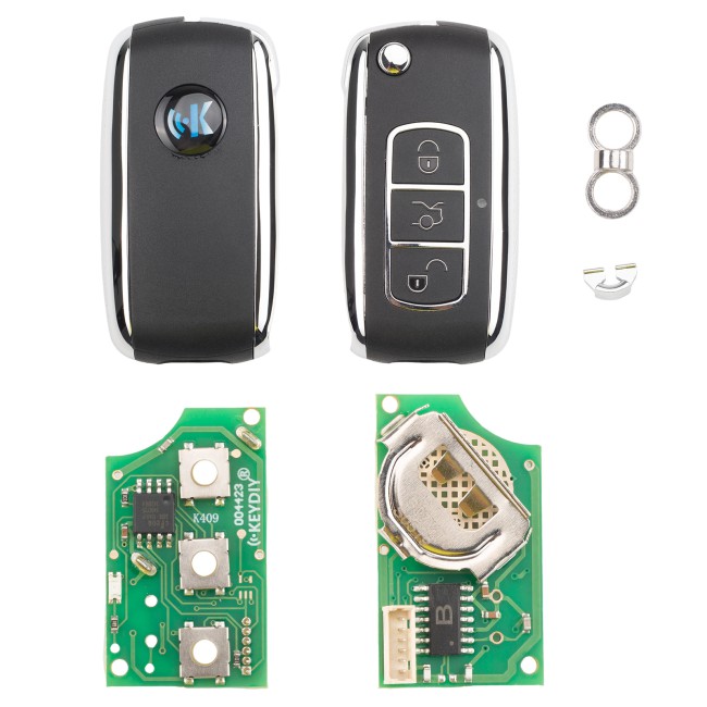 [5Pcs/Lot] KEYDIY KD B07-3 Universal Flip Remote Key 3 Buttons for Bentley Type
