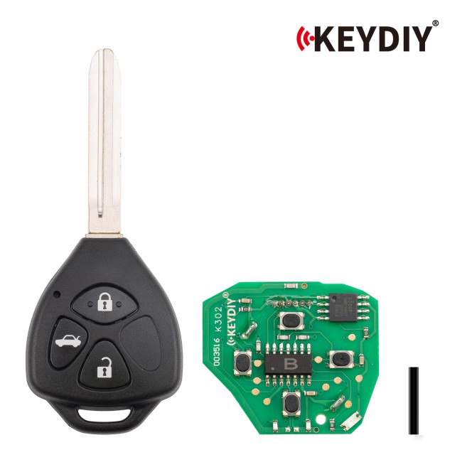 [5Pcs/Lot] KEYDIY KD B05-3 Universal Remote Key 3 Buttons for Toyota Type