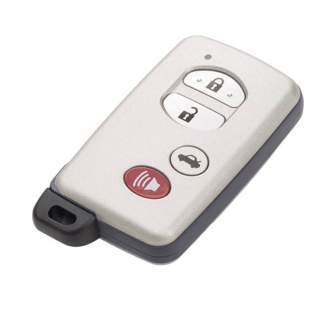 [5Pcs/Lot] KEYDIY KD TDB03-4(Silver Gray) for Toyota Universal Smart Remote Key 3+1 Buttons With Grey Key Shell