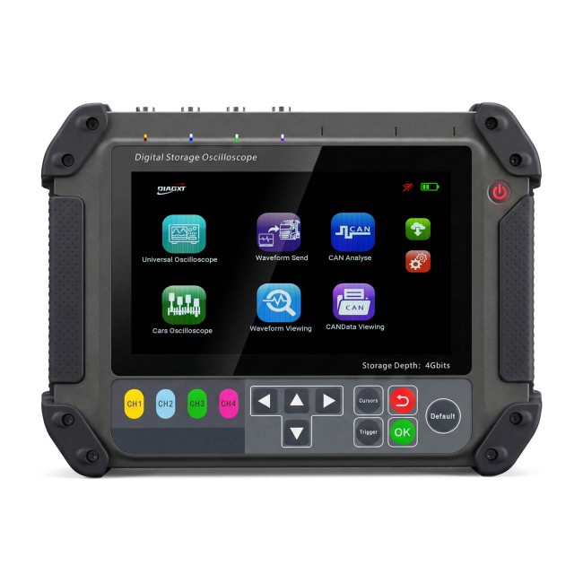 DIAGXT T80 Universal Oscilloscope & Automotive Oscilloscope, Store, Parse, Modify, Send CAN Bus Data, Beginner-friendly with 4G Memory