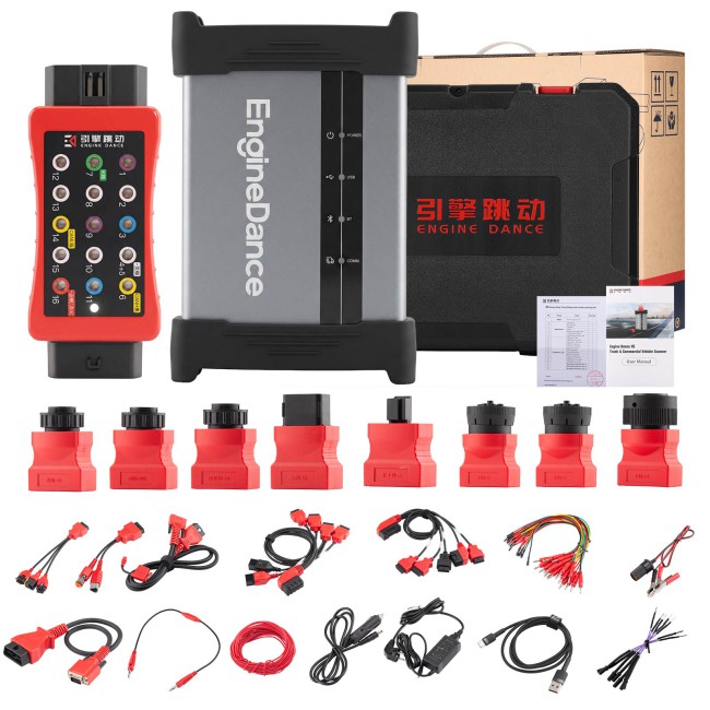 EngineDance X5 Diag Truck Diagnostics Diagnostic Specialist for Light Trucks, Heavy Trucks, Buses, Agricultural Machinery, Construction Machinery