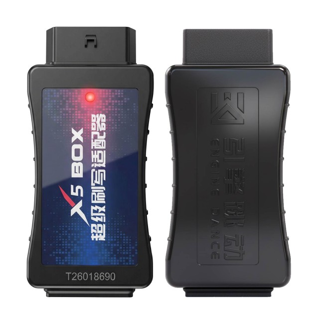 EngineDance X5 Box Adapter for Reading, Writing, and Programming International Brand Vehicles