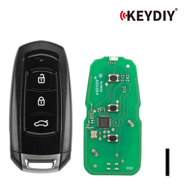 [5Pcs/Lot] KEYDIY KD ZB45-3 Universal Smart Remote Key 3 Buttons for Geely Type