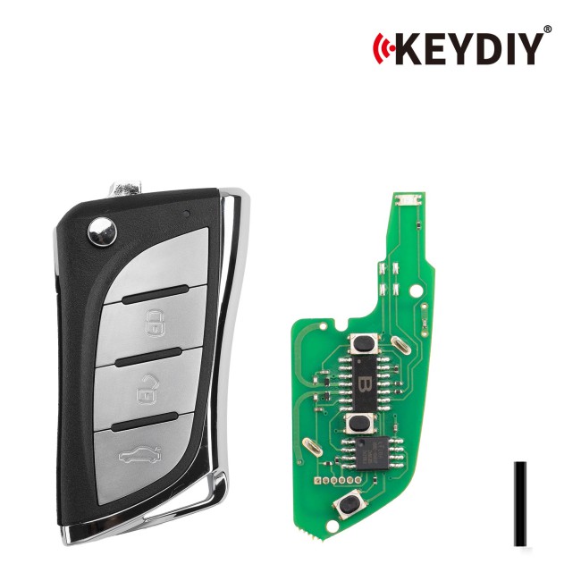 [5Pcs/Lot] KEYDIY KD B24-3 Universal Flip Remote Key 3 Buttons for Lexus Type