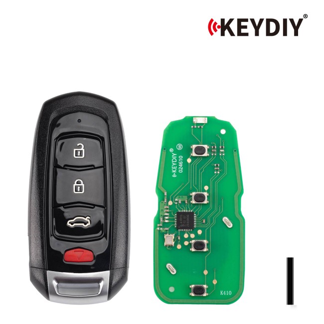 [5Pcs/Lot] KEYDIY KD ZB45-4 Universal Smart Remote Key 3+1 Buttons for Geely Type