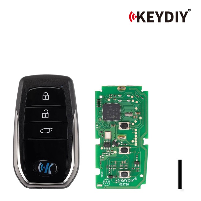 [5Pcs/Lot] KEYDIY KD TB01-3 for Toyota for Lexus Universal Smart Remote Key 3 Buttons With 8A Transponder