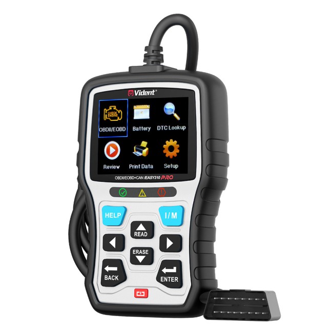 VIDENT iEasy310 Pro (Silver) Enhanced OBD2 Automotive Scanner Professional OBDII Code Reader Engine Fault Scan Tool Car Diagnostic Tool