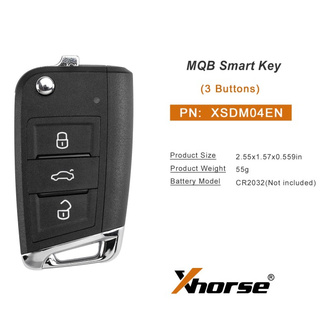 XHORSE XSMQB4EN MQB Smart Key