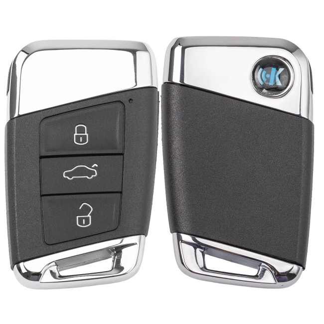 [5Pcs/Lot] KEYDIY KD ZB17-3 Universal Smart Remote Key 3 Buttons for VW Type