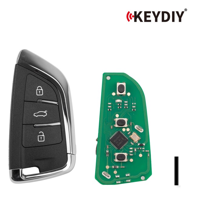 [5Pcs/Lot] KEYDIY KD ZB02-3 Universal Smart Remote Key 3 Buttons for BMW Type