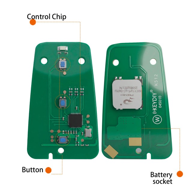 KEYDIY KD ZB66 Universal Smart Remote Key 3 Buttons