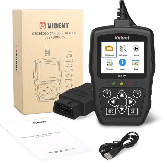 VIDENT iEasy300 Pro CAN OBDII/EOBD Code Reader