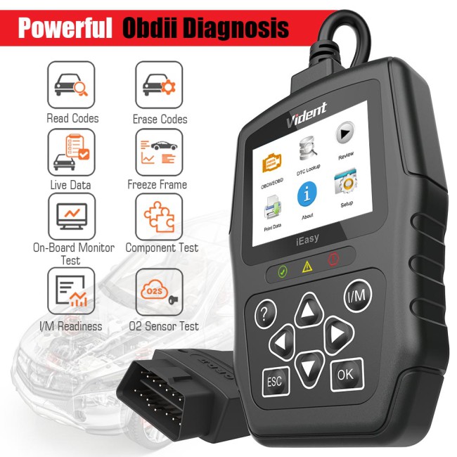 VIDENT iEasy300 Pro CAN OBDII/EOBD Code Reader