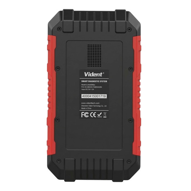 VIDENT iLink400 Max Read & Erase DTC Supports OIL, TBA/TPS. EPB, BRT, SAS,  Supports the Latest 2024 Car Models