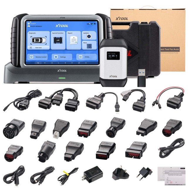 XTOOL IP919PRO Full System Diagnostic Support ECU Coding DOIP / CANFD Protocol & FCA AutoAuth 3 Years Free Update