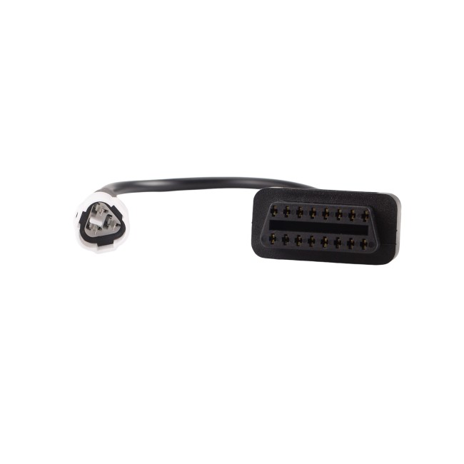 Free Shipping OEM OBD to 3pin for Yamaha Motorcycle Adapter Cable