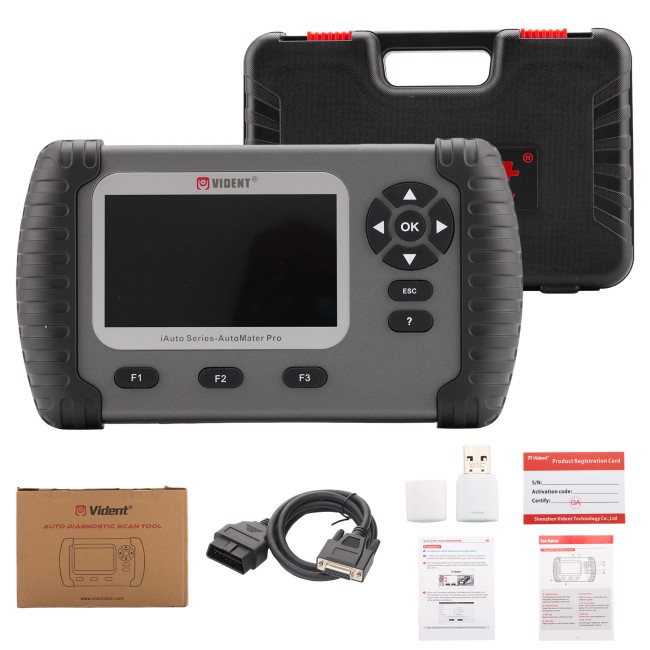 VIDENT iAuto708 Pro Professional All System Scan Tool OBDII Scanner Car Diagnostic Tool