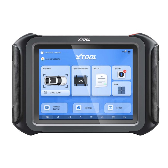 XTOOL D9S Pro Full System Diagnostic Tool ECU Coding Professional Key Programming Active Test Auto Scanner 42 Services CAN FD DoIP 3Yrs Free Update