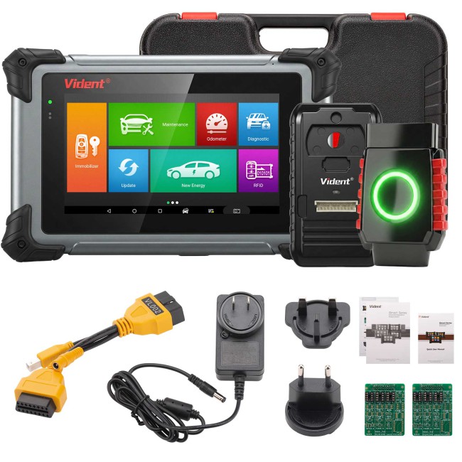 VIDENT iSmart800Pro IM Supports Advanced IMMO & Key Programming, All Systems Diagnosis, 40+ Maintenance Service
