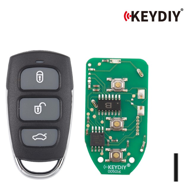 [5Pcs/Lot] KEYDIY KD B20-4 Universal Remote Key 3+1 Buttons for Hyundai Azera Type