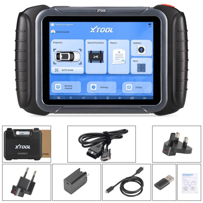 XTOOL D8S Smart Diagnostic Tool 38+ Maintenance Functions Bi-Directional Control Full-System Diagnostic Offline Programming