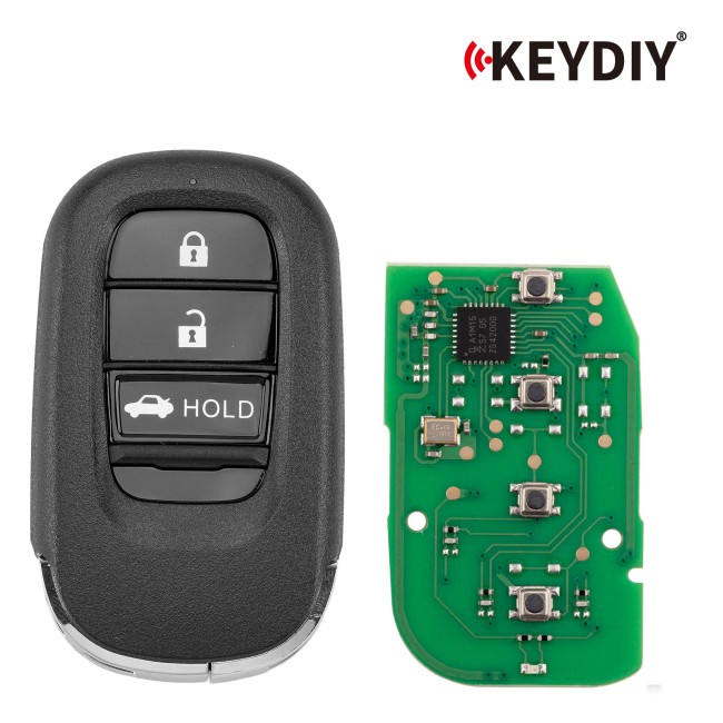 [5pcs/lot] KEYDIY KD ZB46-3 (Trunk) Universal Smart Remote Key 3 Buttons for Honda Type