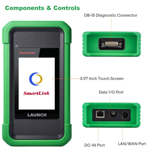 LAUNCH X-431 PRO3S+ Supports EV Diagnostics & Battery Pack Analysis,  Local Diagnostics & Remote Diagnostics with 10.1-inch Sunlight-readable Screen