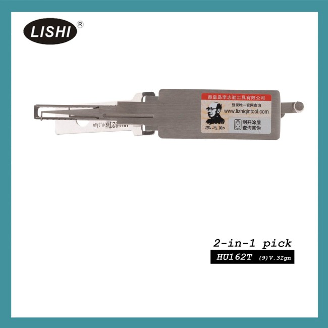 LISHI HU162T(9) (Ign) 2 in 1 Auto Pick and Decoder