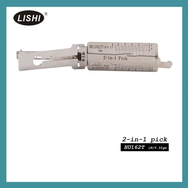 LISHI HU162T(9) (Ign) 2 in 1 Auto Pick and Decoder