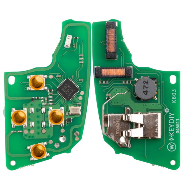 KEYDIY DZ-ZB15-4 Smart Key Board Only Without Shell 4 Buttons for Volkswagen 5C