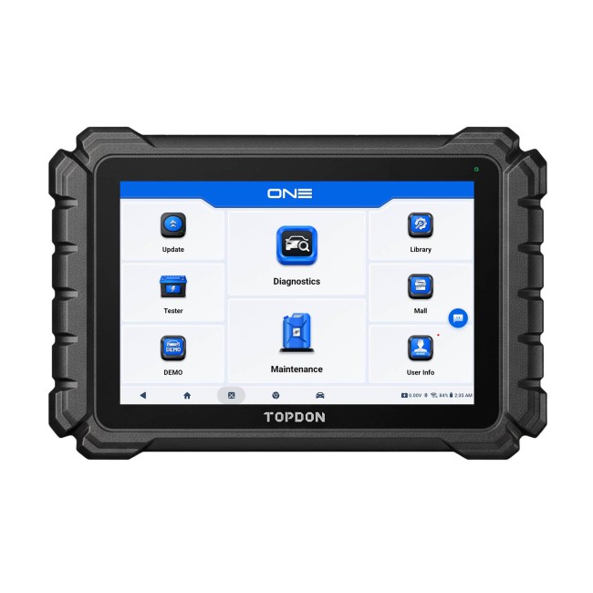 TOPDON ONE Professional 10.1 Inch; Automotive Diagnostic Tool, Supports 50+ Maintenance Functions, TopFix AI, J2534 Pass-Thru Programming