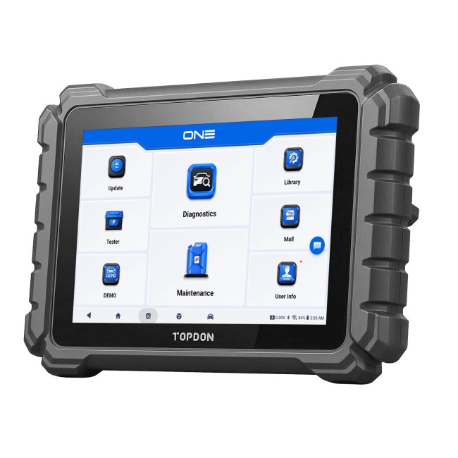 TOPDON ONE Professional 10.1 Inch; Automotive Diagnostic Tool, Supports 50+ Maintenance Functions, TopFix AI, J2534 Pass-Thru Programming