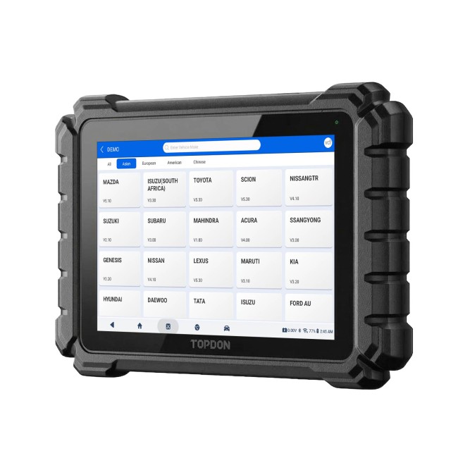 TOPDON ONE Professional 10.1 Inch; Automotive Diagnostic Tool, Supports 50+ Maintenance Functions, TopFix AI, J2534 Pass-Thru Programming