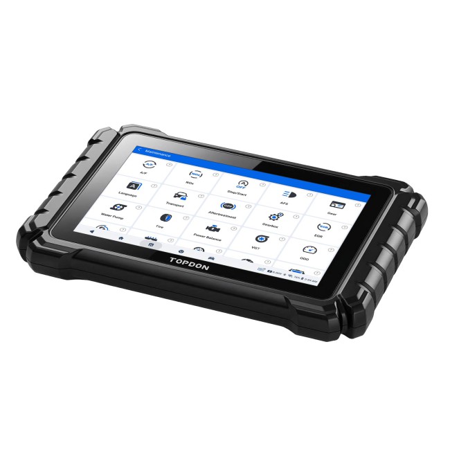TOPDON ONE Professional 10.1 Inch; Automotive Diagnostic Tool, Supports 50+ Maintenance Functions, TopFix AI, J2534 Pass-Thru Programming