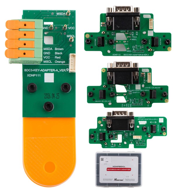 XHORSE XDNPBDGL  BDC2/BDC3/BCP/U Dedicated Adapter Board Set 4 Pieces of Boards