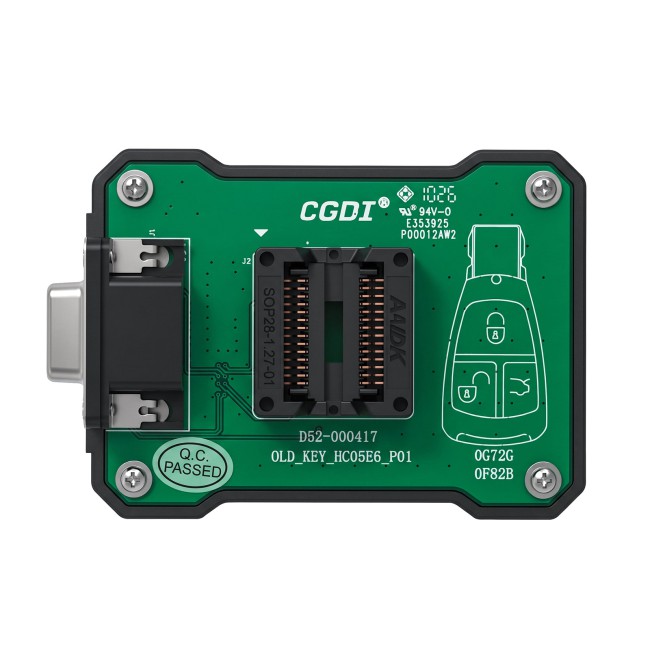 CGDI KEY-HC05E6 Adapter Read/Write Data for Mercedes-Benz 1st-generation Key Chips, for W209/W211 Steering Lock Chips