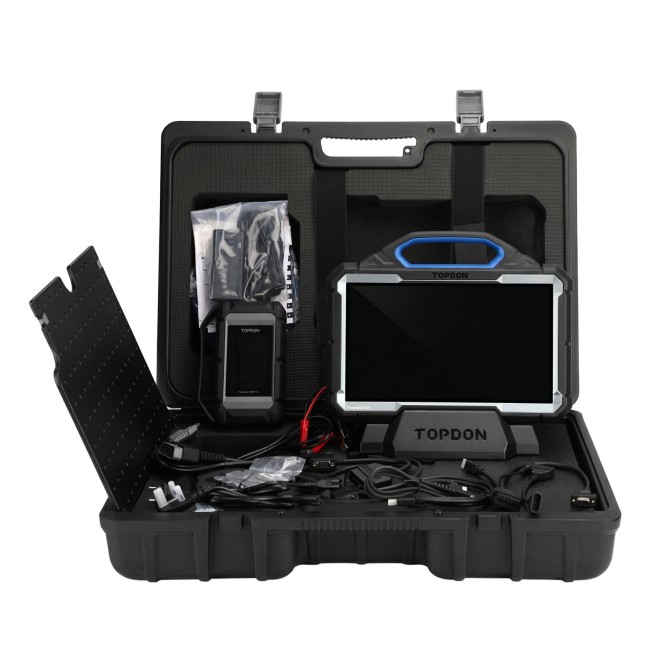 TOPDON Phoenix Max Automotive Diagnostic Scanner (Without Scope) 13.3" OE-Level Scan Tool, Docking Station, Cloud-Based Programming