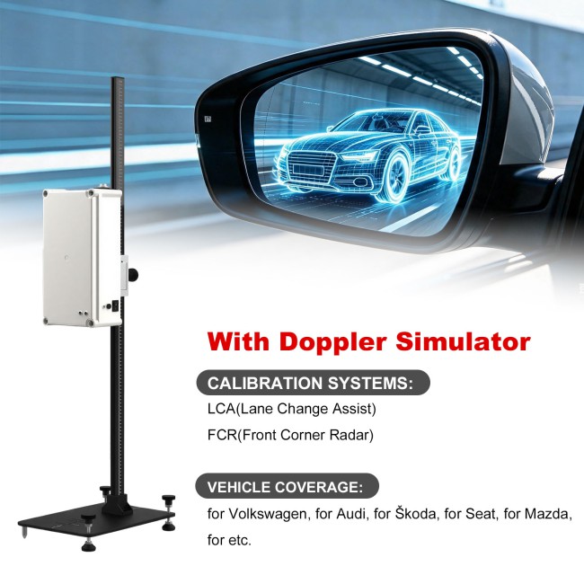 LAUNCH X-431 ADAS Radar 3-in-1 Overseas Online Add-On(HW+SW)