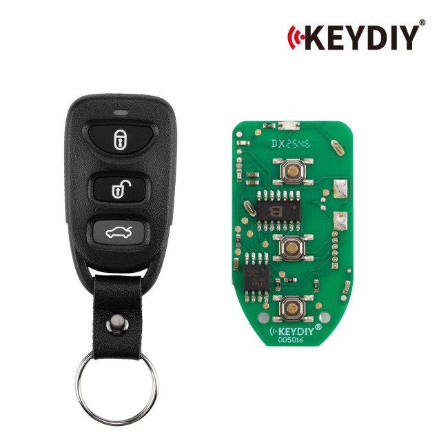 [5PCs/Lot] KEYDIY KD B09-4 Universal Remote Key 3+1 Buttons for Hyundai KIA Type
