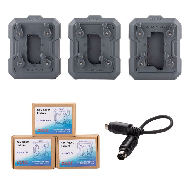 CGDI for BMW BDC2 BDC3 U-Classis/BCP Key Read/Write Fixture 3 Pieces of Adapter Boards