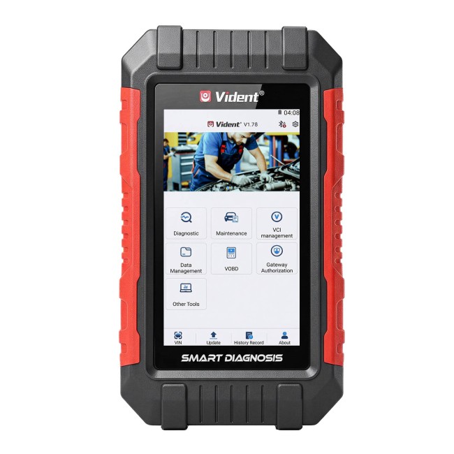 VIDENT G5 Lite Supports 5 Special Functions, Oil Light/Service Reset, EPB, Battery Configuration, Injector Coding, AF, Bluetooth & WIFI