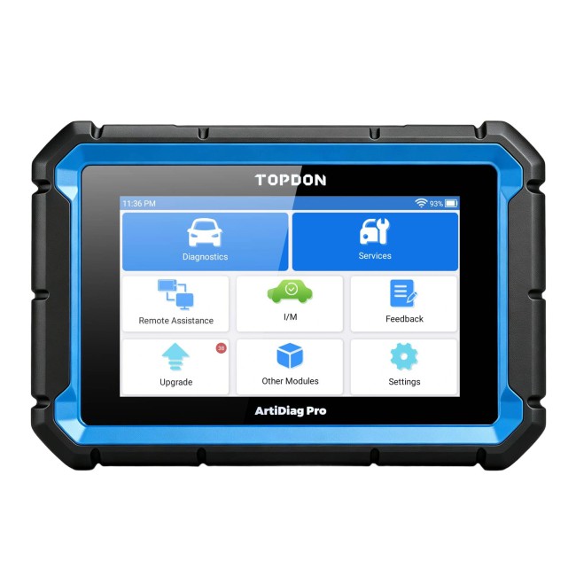 TOPDON ArtiDiag Pro V2.0 Mid-level Full System Diagnostic Tool Bi-Directional Control 35 Maintenance Services CU Coding Support DOIP CAN FD